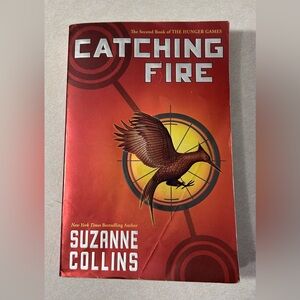 The Hunger Games: Catching Fire Book with Red Cover